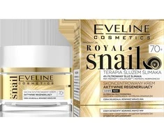 Eveline Cosmetics Eveline Karališkoji sraigė 70 + Koncentruotas kremas Aktyvus Atstatymas dienai ir nakčiai 50ml
