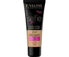 Eveline Cosmetics Eveline Selfie Time 2in1 Foundation &amp; Maskuoklis 05 rusvai gelsvas, 30 ml