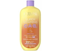 Eveline Cosmetics Maitinamasis kūno pienelis-serumas „Super Vitamins“ 5in1 350ml