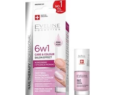 Eveline Cosmetics Nail Therapy Professional 6w1 Care &amp; Colour, 5 ml