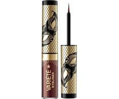 Eveline Cosmetics Variete Colored Akių apvadas 02 Shiny Brown, 4 ml