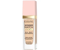 Eveline Cosmetics Wonder Match Lumi All Day Glow ilgai išliekantis švytėjimą suteikiantis makiažo pagrindas 10 Vanilla 30 ml