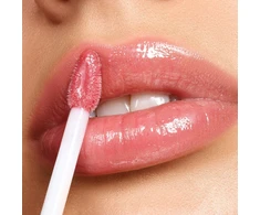 Eveline Cosmetics Diamond Glow Lip Luminizer viršutinis sluoksnis 12 su auksinėmis dulkėmis, 4,5 ml
