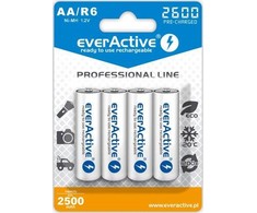 EverActive Akumuliatorius Professional Line AA / R6 2600mAh 4 vnt.