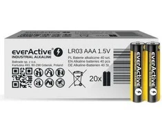 EverActive pramoninės baterijos AAA / R03 1100mAh 40 vnt.