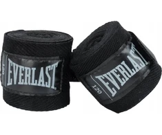 Everlast apvyniojimai juostos bokso tvarsčiai juodi kvėpuojantys solidūs EVERLAST 305 cm