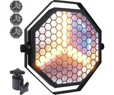 Spotlight EVOLIGHTS LUMENO retro scenos apšvietimo prožektorius šiltai baltas + RGB