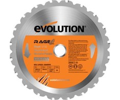 Evolution universalus TCT pjūklas RAGE 185mm 20z (EVO-185-MULTI)
