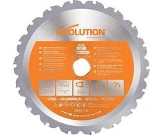 Pjovimo diskas Evolution R165TCT-18CS; 165 mm; Z18
