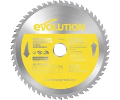 Evolution TCT diskinis pjūklas nerūdijančiam plienui 210 mm 54 dantų pjūklams (EVO-S210TCT-54CS)