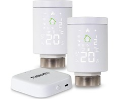 EVOLVEO Heat M30 Starter Pack, 2x išmanioji termostatinė radiatoriaus galvutė ir centrinis blokas