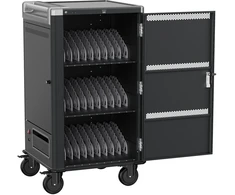 Ewent EW1700 portable device management cart/cabinet Juodas, Pilkas