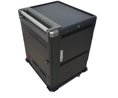 Ewent EW1703 portable device management cart/cabinet Juodas, Pilkas