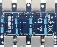 Ewimar LAN modulis su apsauga nuo viršįtampių EXT su PoE apsauga EWIMAR PTF-54-EXT/PoE