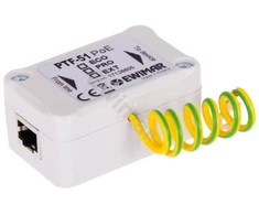Ewimar PTF-51-ECO/POE LAN tinklo viršįtampių ribotuvas, ECO serija
