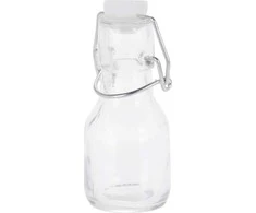 Excellent Houseware Butelis su kamščiu stiklinė 75 ml