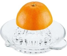 Excellent Houseware Sulčiaspaudė stiklinis spaustukas citrinoms, apelsinams, laimams, citrusams
