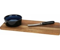 Excellent Houseware Serviravimo lenta su dubeniu ir peiliu
