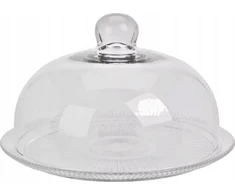 Mondex Stiklinis torto stovas su gaubtu, Ø 30 x 17 cm