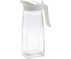 Excellent Houseware Stiklinis ąsotis su dangteliu, 1,5 l