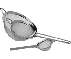 Mondex Sietelis plieninė 8 / 14 / 20 cm 3 vnt.