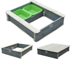 Smėlio dėžė su Exit Aksent Sandpit 94x77x20cm