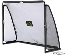 Mobilūs futbolo vartai su atmušimo sienelė Exit Coppa 220x170x80cm