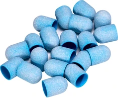 Activeshop Mėlyna Exo mėlynas Hard Cap abrazyviniai antgaliai su plastikine šerdimi 20 vnt.