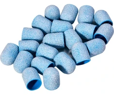 Activeshop Mėlyna šlifavimo antgaliai Exo Mėlyna Hard Cap 13mm /80 20vnt. Med Cap