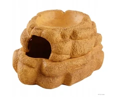 Exo Terra Big Rock slėptuvė su dubeniu terariumui, L, 25x28x16 cm, 200 ml