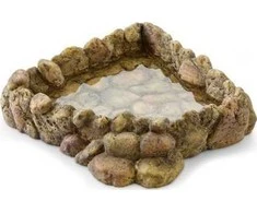 Exoterra - Vanduo Bowl Corner - Neutral, Natural - XL
