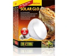 Exo Terra EXOTERRA – Solar Glo 80W Uva/Uvb Heat &amp; Sunlight E27 – (220.1818)