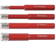 EXPERT 12 mm deimantinis skylių pjūklas | hex| max 3200 aps./min [Ekspertas] - 1 vnt