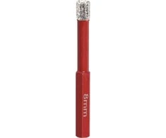 Modeco EXPERT 8 mm deimantinis skylių pjūklas | hex| max 3200 aps./min [Ekspertas] - 1 vnt