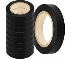 Expert+ TAŚMA IZOLACYJNA 19MM X 20M, Juoda, ATEST 4KW [EXPERT] - 8sz
