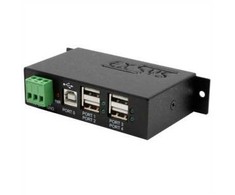 HUB USB Exsys EXSYS EX-1163HMS 4-portowy koncentrator USB 2.0 metal