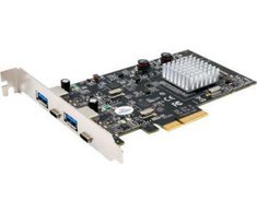 Kontroler Exsys EXSYS EX-12005 4 portowa karta USB 3.2 Gen2 PCIe 2x USB-A i 2x USB-C