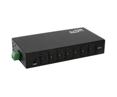 Exsys EX-12277HMS – metalinis USB 3.2 Gen 2 šakotuvas su 7 prievadais, turintis 7 C tipo jungtis (15.06.3497)