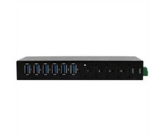Exsys EX-12290HMS 10 prievadų metalinis USB 3.2 Gen 2x1 šakotuvas su 4 USB-C ir 6 USB-A 3.2 Gen 1 prievadais