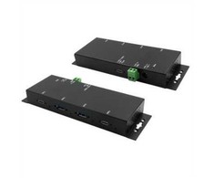 HUB USB Exsys EXSYS EX-1234HMVS 4 prievadų USB 3.2 Gen2 hubas su 2x USB-C ir 2x USB-A