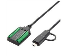 Exsys EXSYS EX-13003 USB 2.0 laidas į 1 x serijinį RS-232/422/485 ir TTL su 18 kontaktų gnybtų bloku