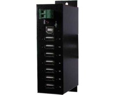 Exsys EXSYS EX-1177HMVS 7 prievadų USB 2.0 HUB su 350 W apsauga nuo viršįtampių metaliniame korpuse
