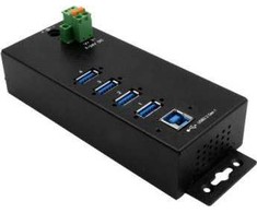 Exsys EXSYS EX-1186HMVS-2 4 prievadų USB 3.2 Gen 1 šakotuvas su 15KV ESD apsauga nuo viršįtampių