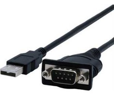 Exsys EXSYS EX-13001 USB 2.0 iki 1 x serijinis RS-232 9 kontaktų kabelis su FTDI mikroschemų rinkiniu