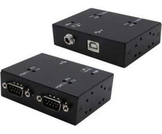 Exsys EXSYS EX-13072HM USB 2.0 iki 2 RS-232 nuosekliųjų prievadų metalinis dėklas FTDI mikroschemų rinkinys
