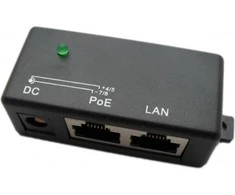 „Extralink“ 1 prievadas | PoE injektorius | 1 x 100 Mb/s RJ45, „Cube“