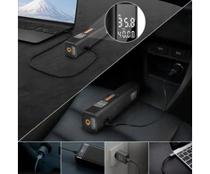 „Extralink“ automobilinis dulkių siurblys su 2 viename kompresoriumi, 12 V, USB