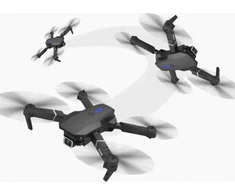Extralink Drone E88 Pro | Rinkinys dronas + 3 baterijos + dėklas | 1800 mAh