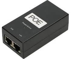 Extralink Maitinimo šaltinis PoE 24V 1A 24W 2xRJ45 su AC maitinimo laidu