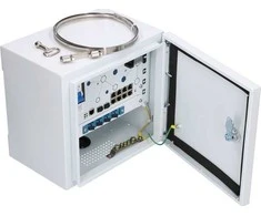 Šakotuvas Extralink Minos | Lauko PoE komutatorius | 8x RJ45 1000Mb/s PoE, 2x SFP, 200W, L2, aktyvus aušinimas